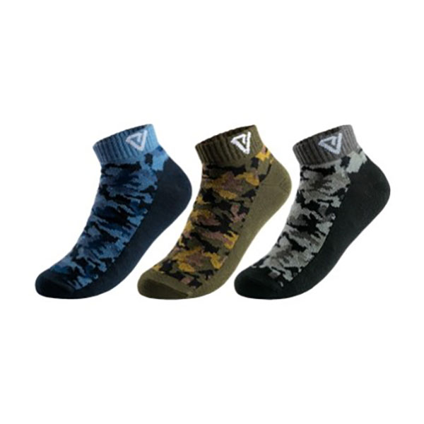 Calcetines de camuflaje de corte bajo